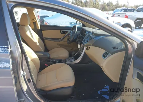 2013 Hyundai Elantra Gls from USA, damaged, VIN 5NPDH4AE1DH374945